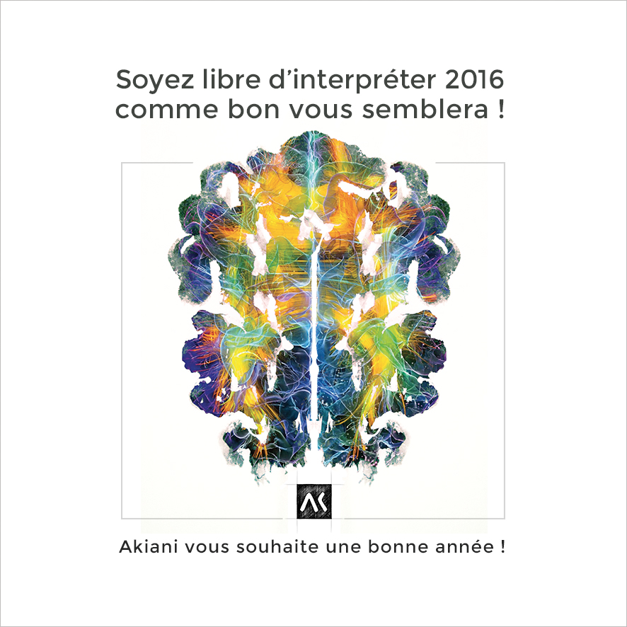 Carte de voeux 2016 d'Akiani