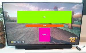 Zones d'arrêt sur Mario Kart